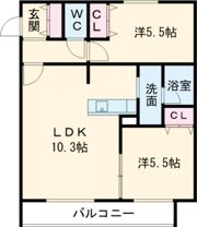 アルファレジデンス末広の間取り画像