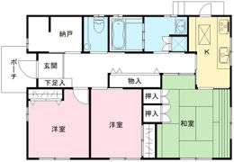 パークサイドハウスの間取り画像