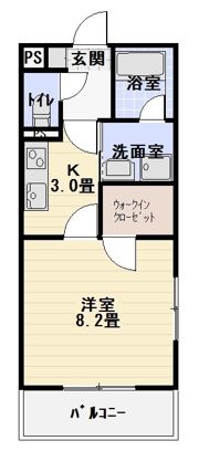エスペランスの間取り画像