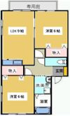 グリーンブラウンの間取り画像
