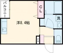 ライトアロー楠の間取り画像