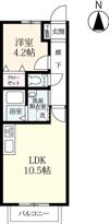ロワイヤルⅠの間取り画像