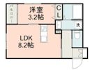 ライトアロー楠の間取り画像