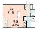 ライトアロー楠の間取り画像