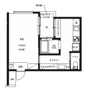 reve大津朝倉の間取り画像