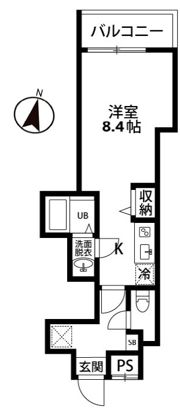 Sky Dokkyo(スカイ ドッキョウ)の間取り画像