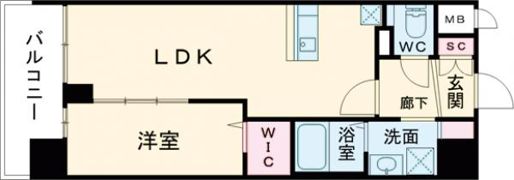 VITA荒本の間取り画像