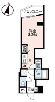 Sky Dokkyo(スカイ ドッキョウ)の間取り画像