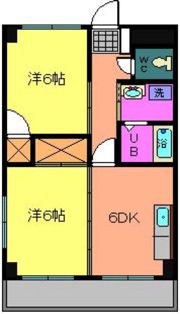 サンライフ大町の間取り画像
