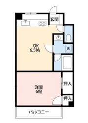 浜谷マンションの間取り画像