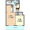 ドリームタウン三和B棟の間取り画像