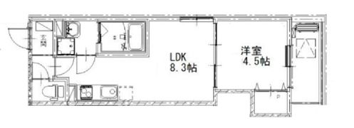 D porta clairの間取り画像
