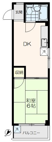 メゾン江古田の間取り画像