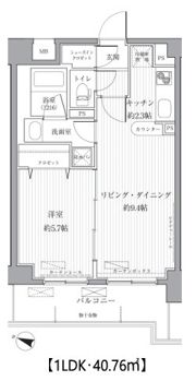 サニーリヴ北新横浜の間取り画像
