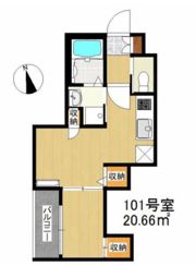 スマイラックス井尻Ⅱの間取り画像