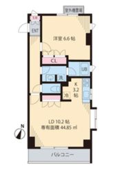 GARDEN SQUAREの間取り画像