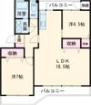 グリンピアパーツ近見の間取り画像