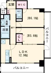 ラフィーネの間取り画像