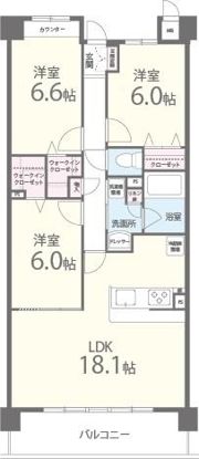 槻（ケヤキ）の間取り画像