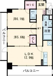 ラフィーネの間取り画像