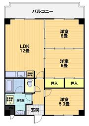 プレミール段町の間取り画像