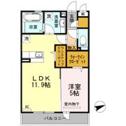 ロイヤルガーデン三国ヶ丘 弐番館の間取り画像