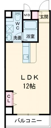 TKアンバーコート中百舌鳥の間取り画像