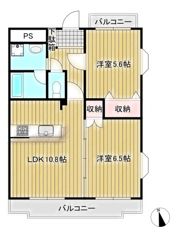 イーストパインの間取り画像