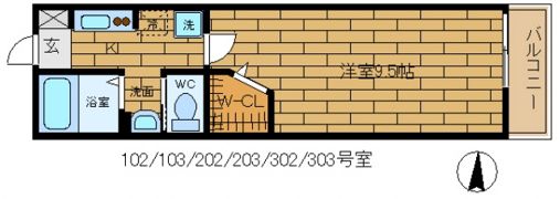 ルミエールの間取り画像