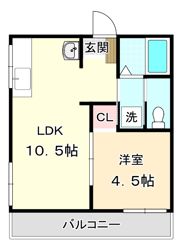 エルカストの間取り画像