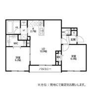 Noble Vista麻生(ノーブルビスタ麻生)の間取り画像