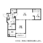 Noble Vista麻生(ノーブルビスタ麻生)の間取り画像