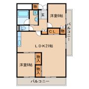 ロイヤルハイツ茜の間取り画像