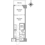 BPRレジデンス大島の間取り画像