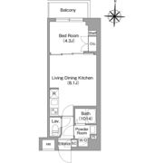 BPRレジデンス大島の間取り画像