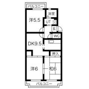 グリーンアベニューの間取り画像