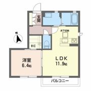 シャーメゾン宮町の間取り画像