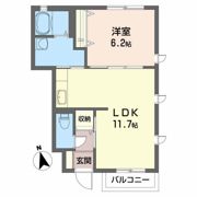 YKパレス天神の間取り画像