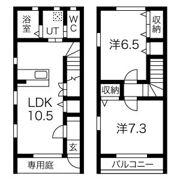 ネフェル新栄の間取り画像