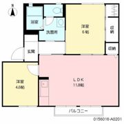 ラフォーレ雅の間取り画像