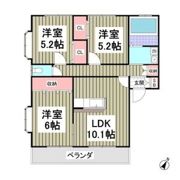 ハニーハウスAの間取り画像