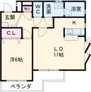 K'sオーシャンの間取り画像