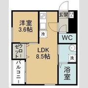 REGALEST連坊の間取り画像
