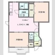 ユーロパレスⅡの間取り画像