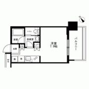 ブリリアタワー浜離宮の間取り画像