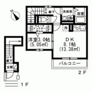 D-room片倉の間取り画像