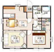 カルム・ハイツの間取り画像