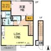 リビングタウン長久保 Dの間取り画像
