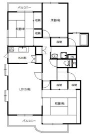 プレジール B棟の間取り画像