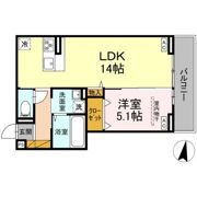 D-ROOM本町1丁目の間取り画像